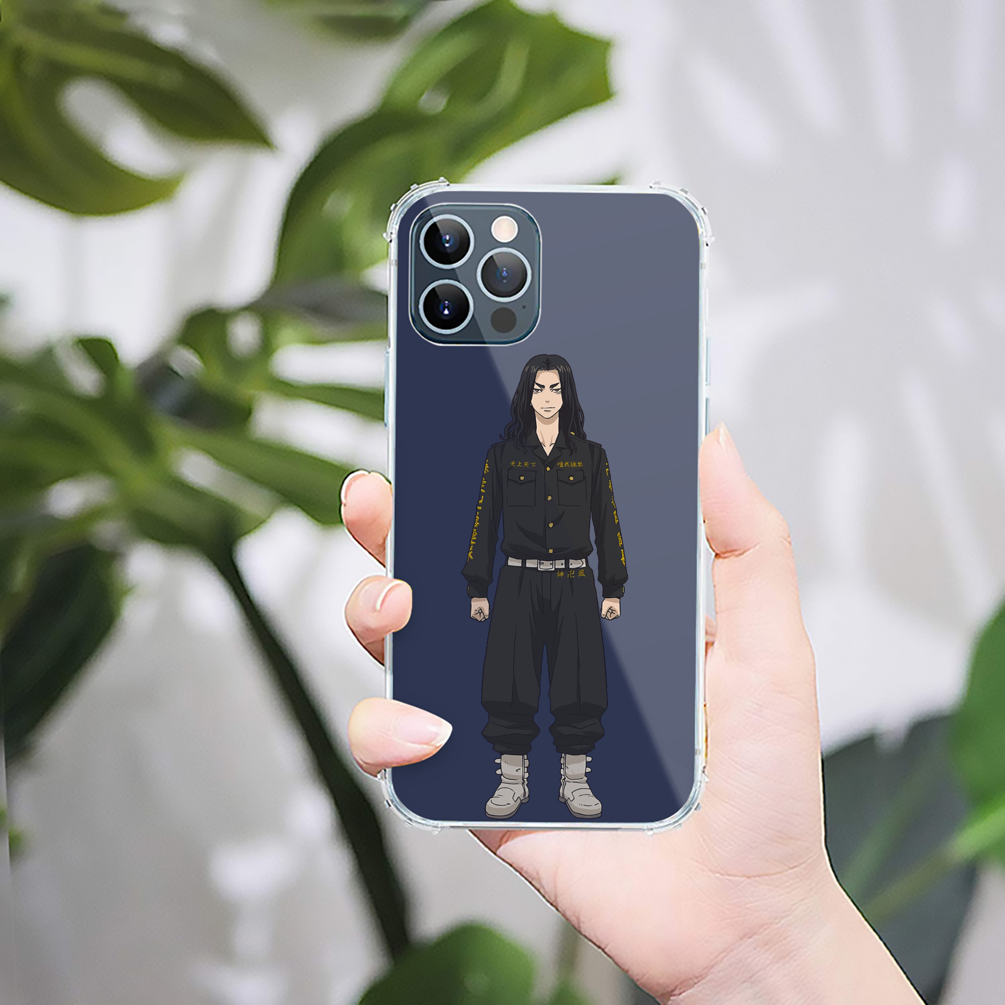 （画像用） 東京リベンジャーズ Tokyo Revengers 【iPhone 12シリーズ対応】透明スマホケース（クリアソフトケース）